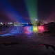 Illustration for article titled A frozen Niagara Falls light show looks like a magical wonderland